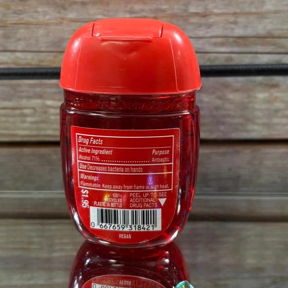 Bath and Body Work PocketBac Hand Sanitizer Winter Candy Apple Vanilla Bean Noel - Picture 3 of 5